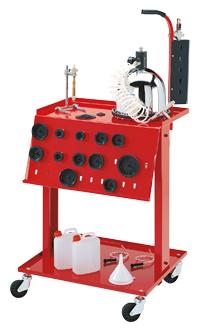 Pneumatic brake bleeding unit 3495 Pneumatic brake bleeding 3495
